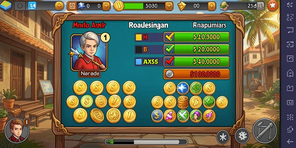 Tangkapan layar gameplay dengan grafis menakjubkan.