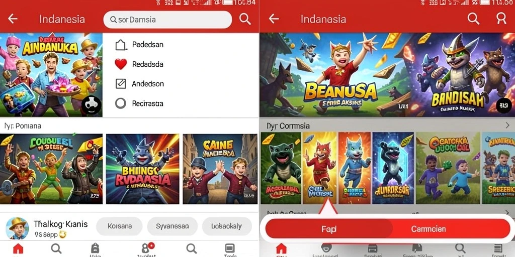 Tampilan antarmuka yang intuitif dan mudah dipahami.