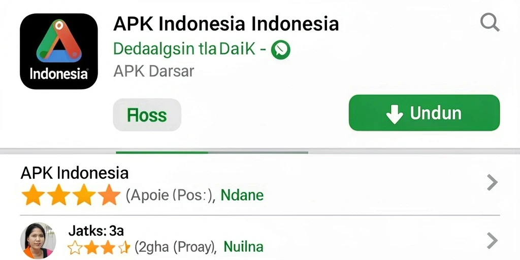 Tampilan utama yang menarik dan intuitif.