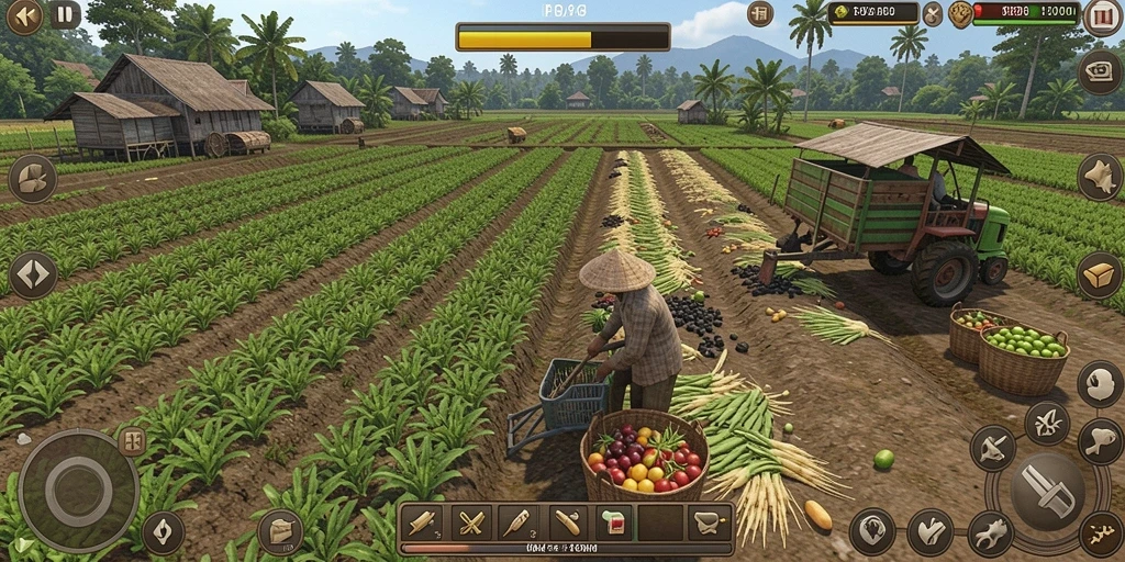 Tampilan awal aplikasi NAGAWIN yang menarik.