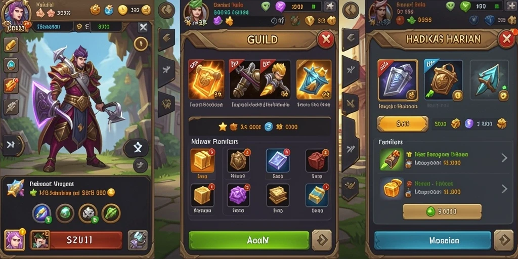 Tampilan user interface yang intuitif dan mudah dipahami.