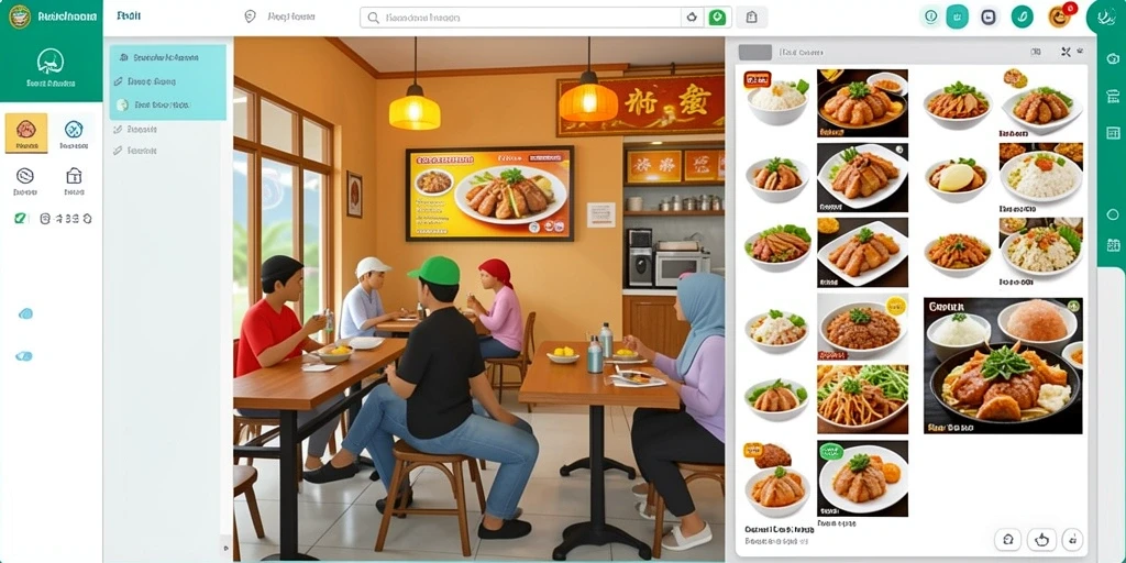 Tampilan antarmuka yang menarik dan mudah digunakan.