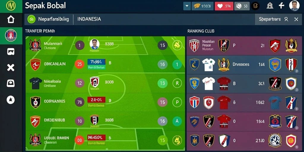 Gambar antarmuka permainan yang menarik perhatian.