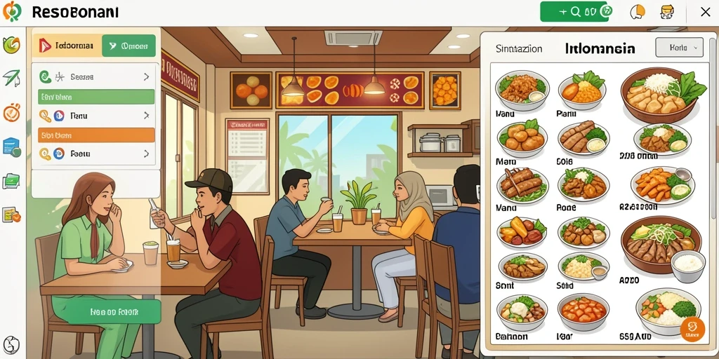 Tampilan antarmuka yang menarik dan modern.